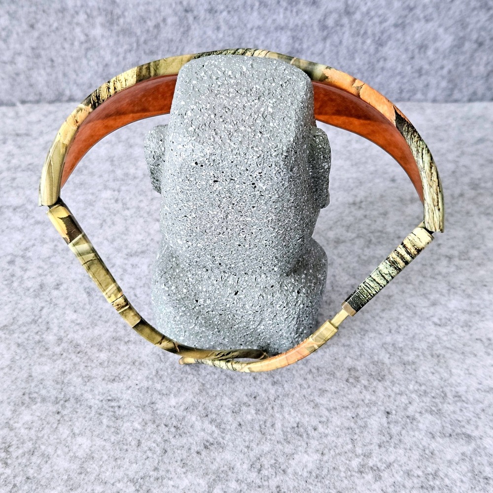 Vintage Camo Wrap Sunglasses Amber Lens GTV Z87+ Sport Tactical Hunting Mens - Picture 2 of 7